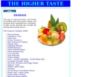 Ekadasi recipes from The Higher Taste Book