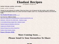 Ekadasi recipes by Salagram.net